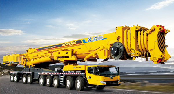 徐工成功研制全球最大噸位、技術含量最高的XCA5000全地面起重機